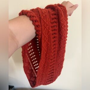Maroon/Burnt Red Francesca’s Infinity Scarf - Excellent used condition!